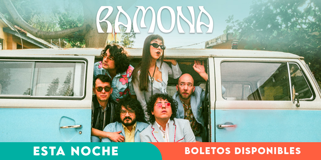 🔥Desde Tijuana llega a nuestro escenario la propuesta de @RamonaMusica 🎟️🎟️Boletos disponibes en taquilla. ⏰Horarios. Estacionamiento: 18:30 h Puertas: 19 h Acto de apertura: 19:45 h Show principal: 20:30 h