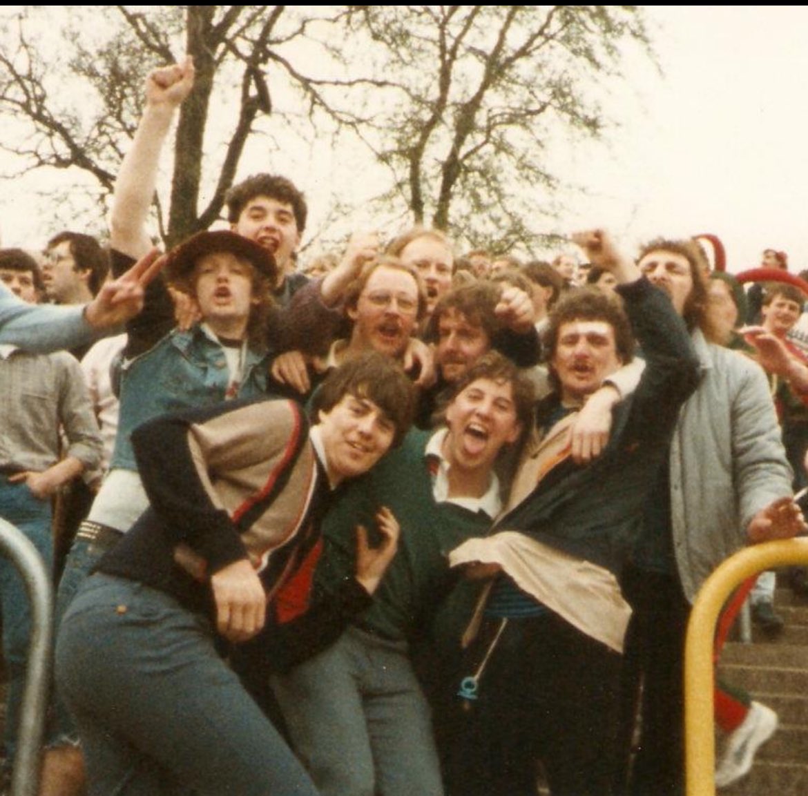 Last game of 1985 season away v Oxford Utd