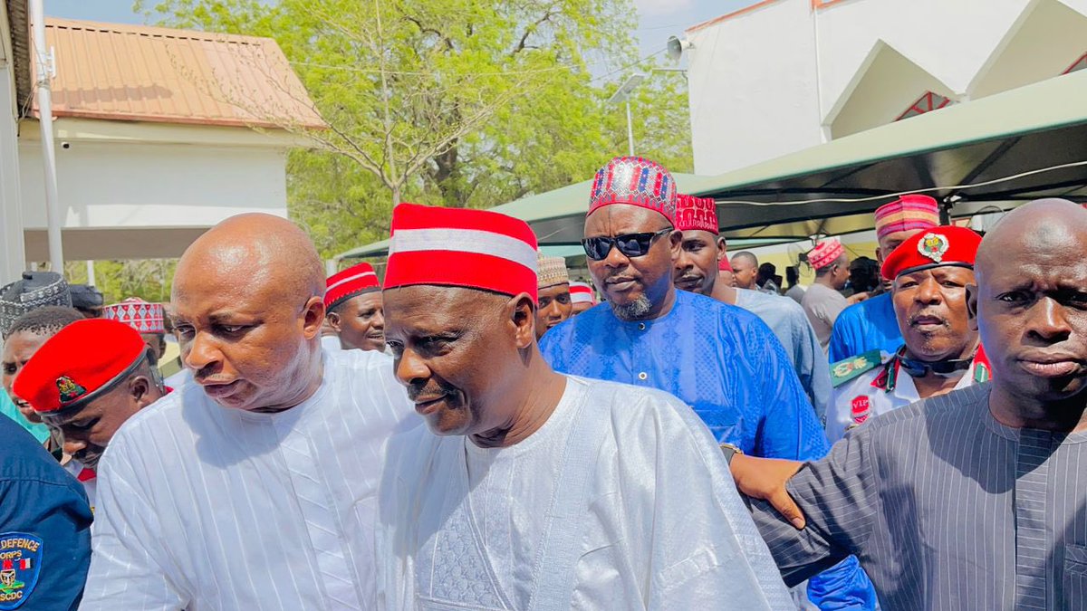 This afternoon, I joined friends, family and other Muslim faithful for the Salat al-Janazah of Alhaji Umar Shehu Minjibir, in Kano. Late Minjibir served as Head of Service in my second term as Governor of Kano State. May the Almighty Allah grant him Jannatul Firdaus. - RMK
