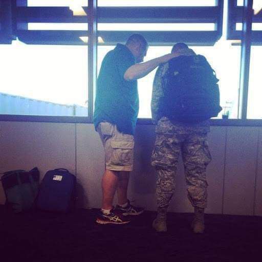 Patriots! You know what to do! Michael? Dig. Share! “I watched this whole thing go down in an airport and felt like sharing it with you. This young military man, Michael (full name was on his backpack) was standing here about to board a plane and a random man walked up and said…