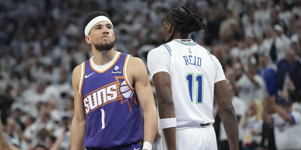 Suns’ Big 3 in a big pickle, down 2-0 against the Timberwolves as series moves to Phoenix azfamily.com/2024/04/26/sun…