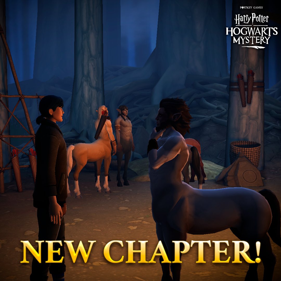 ⭐⭐ New Chapter! ⭐⭐ Don't miss the next chapter in Harry Potter: Hogwarts Mystery, available now! bit.ly/Play-HPHM