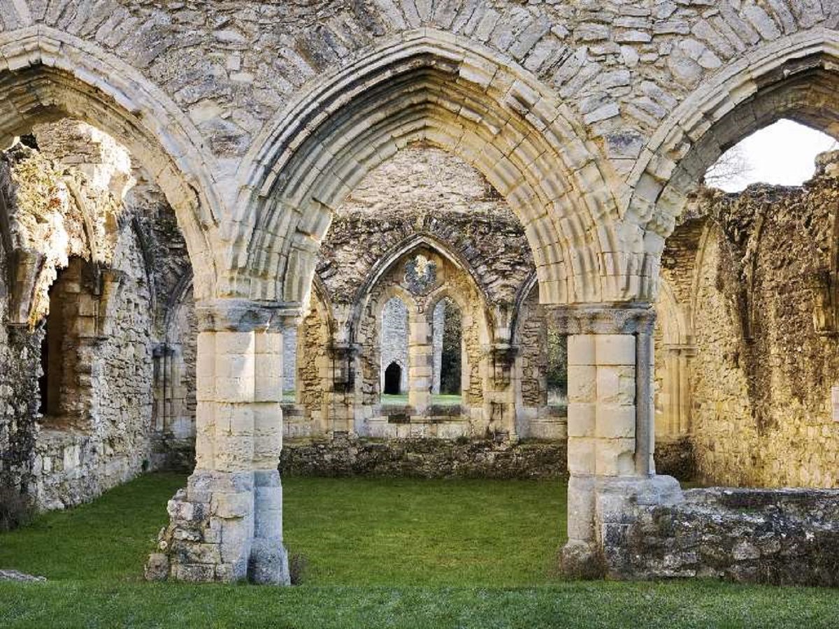 Pause, visually take it in. Established in 1239. The craftsmanship amazes me. Netley Abbey. Near Southhampton in Hampshire, England. NMP.