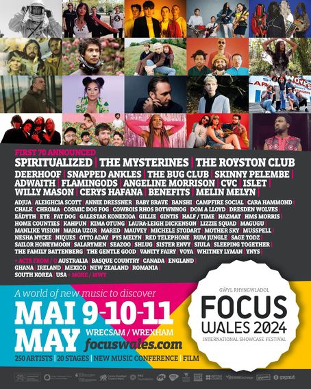 Who else is excited for @FocusWales! Not long now! We are a stones throw from Main Stage and HWB Cymraeg. #Wrexham #musicfestival #CraftBeer