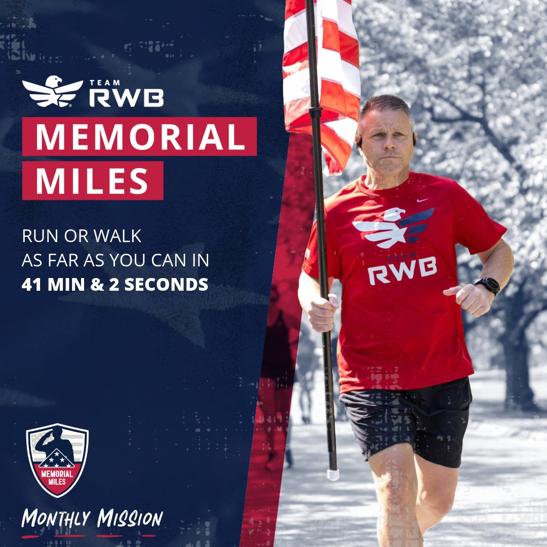 Eagles, here's your next Monthly Mission -- Memorial Miles. Dedicate this mission to any fallen service member. Your 4-week Train Up begins Sunday. Let's go: bit.ly/4d9bzP3