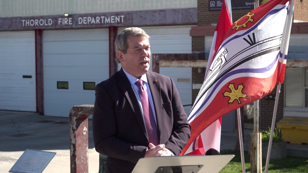 MP Vance Badawey and the @ThoroldON announced funding for a proposal that would see the soon to be vacant Firehall 1 turned into a museum centre. yourtv.tv/node/359991?c=…