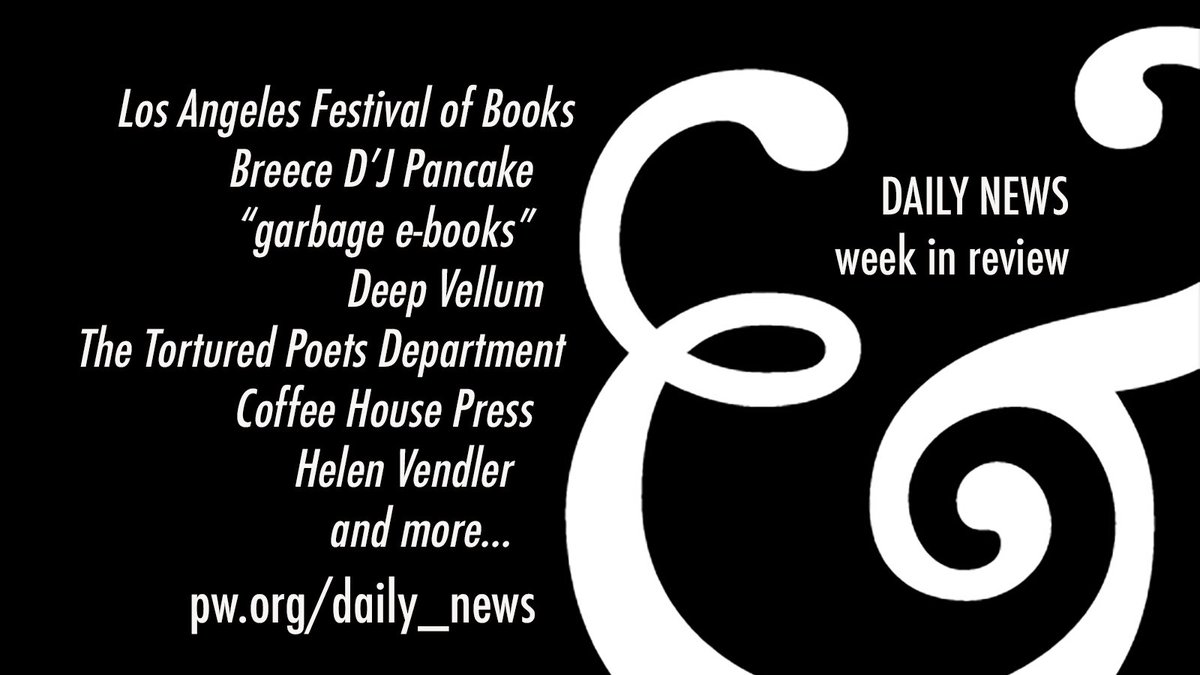 Funding for presses affected by closure of Small Press Distribution offered by @PoetryFound and @CLMPorg; @DeepVellum profiled in @nytimes; @Coffee_House has new executive director and editor in chief…read more headlines in this week’s Daily News: pw.org/daily_news