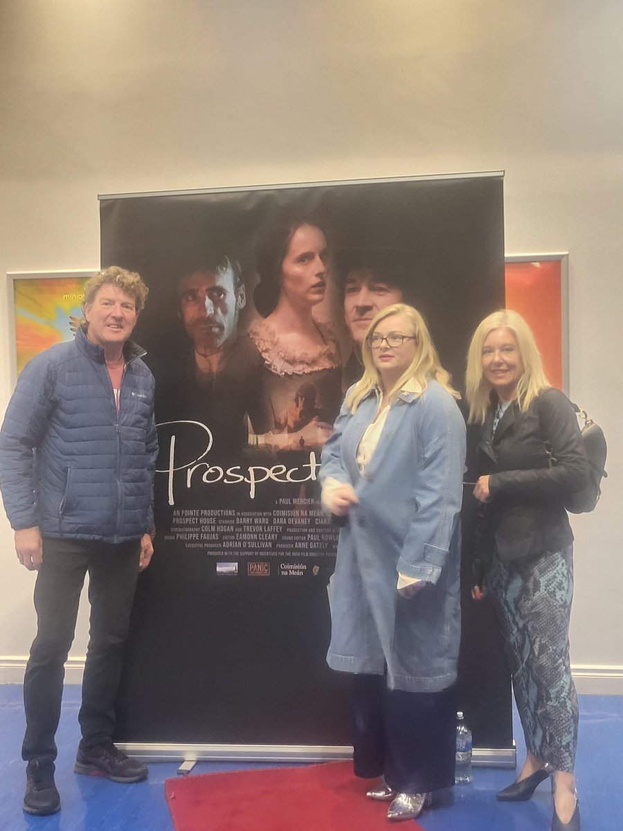 Great to attend the Mayo Premiere of #ProspectHouse tonight- funny, entertaining, somewhat Freudian.. .. worth a watch- 5⭐️ and we're in it!!