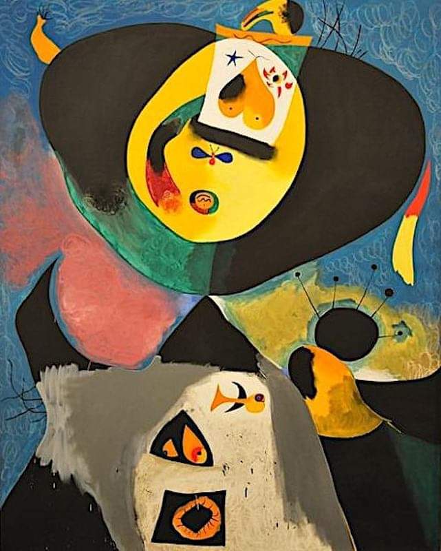 Portrait of Love N'1 1938. Joan Miró