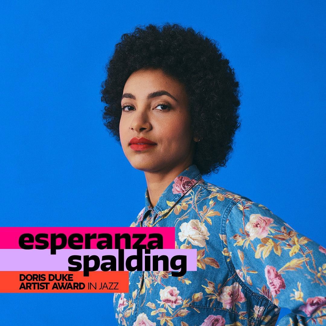 A huge congratulations to @EspeSpalding for being honored with the Doris Duke Artist Award in Jazz! Very well deserved 🎶