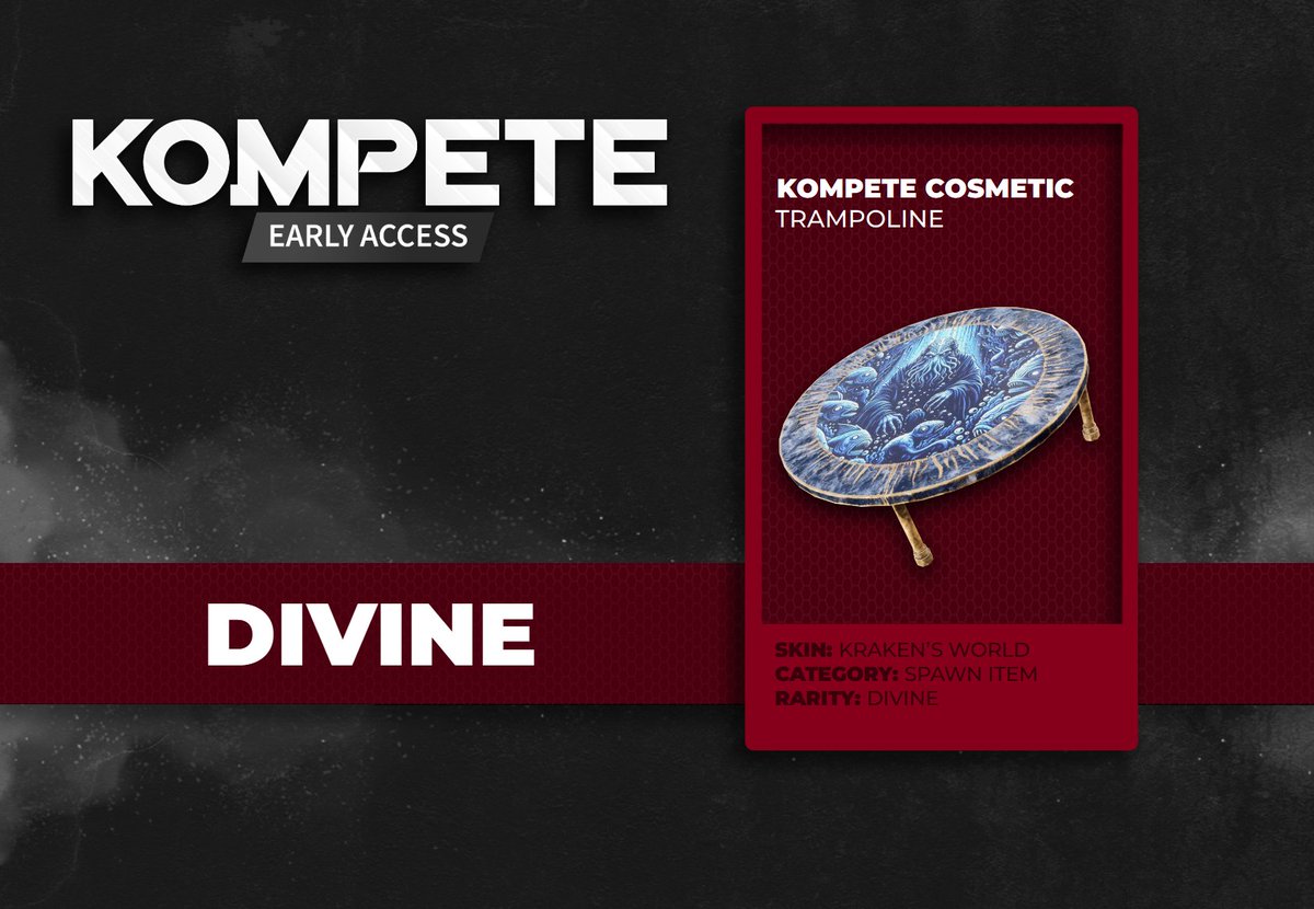 [COSMETIC ALERT] #KOMPETE @KOMPETEgame #Web3Gaming #Base #OnChain #GameFi #Play2Earn