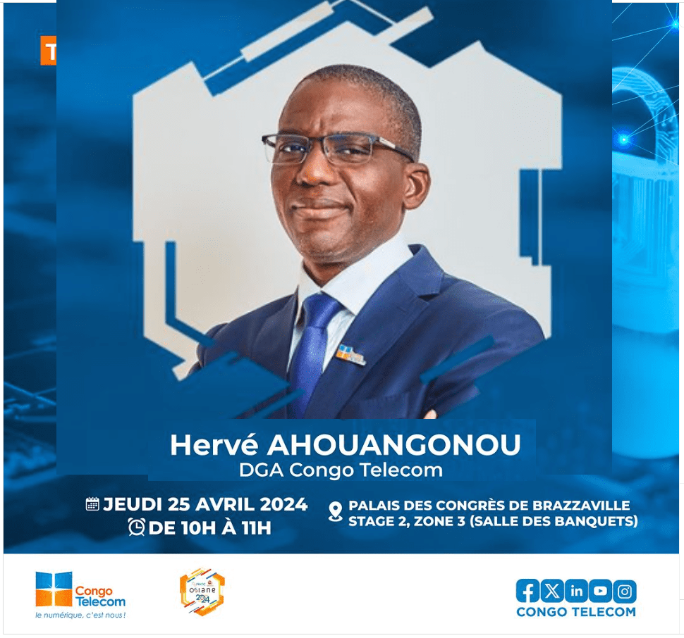 Hervé AHOUNGONOU : « Très prochainement, Congo Telecom aura un réseau 3G, 4G, avec des… digitalbusiness.africa/herve-ahoungon… #DigitalBusinessAfrica