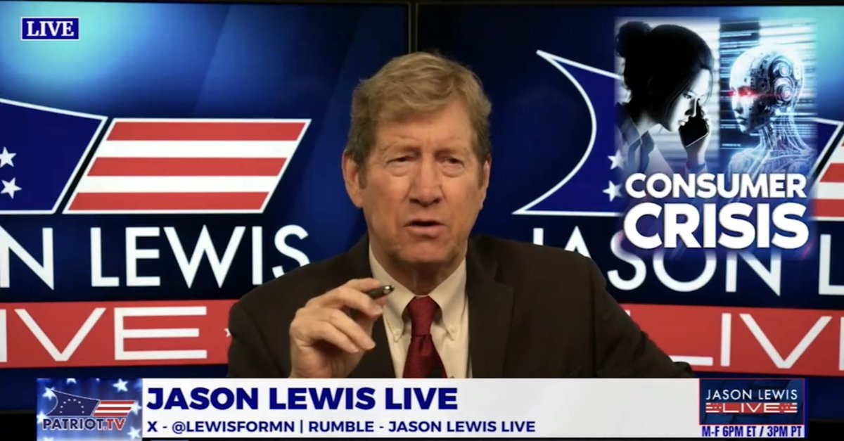 Why was Tucker Carlson really fired? Find out at the top of the hour when our guest will be his friend and biographer Chadwick Moore on Jason Lewis Live at patriot.tv/jasonlewis, 5pm CT/ 6pm ET weekdays. @FreedomIsUpToUs