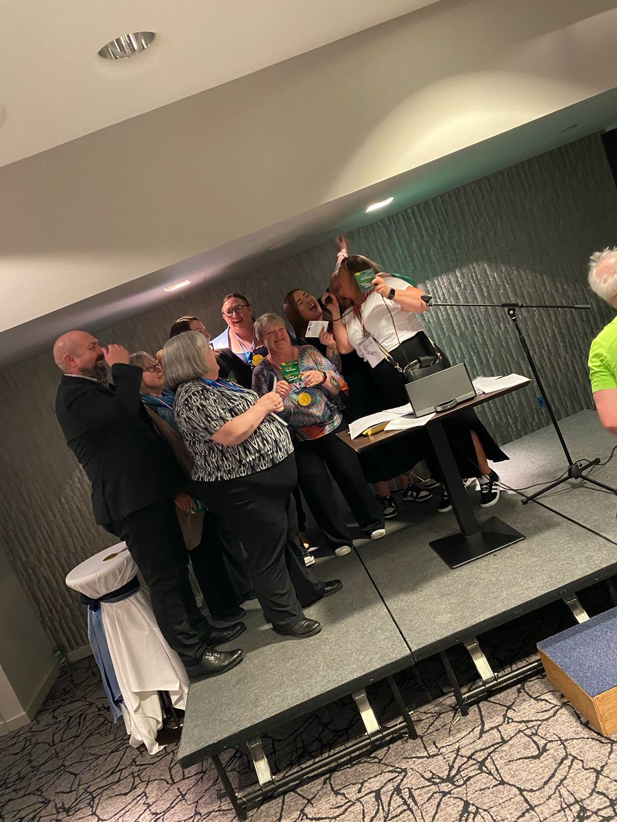 Our humble quiz winners. Well done everyone!