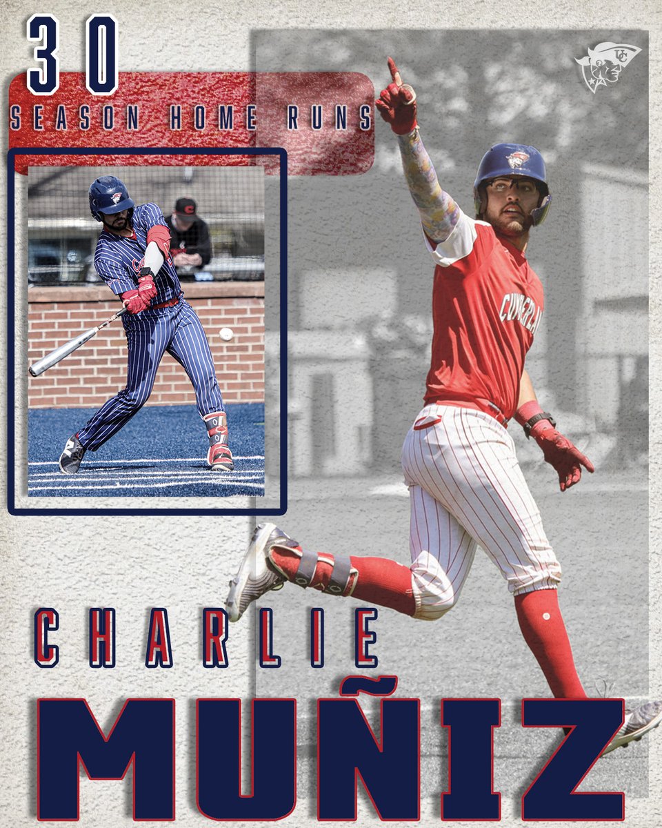 🚨Two Patriots have etched their names into the record books! 🚨 Charlie Muñiz hit his 30th homer of the season to break the Patriot single season record for home runs! Chipper Korbacher broke UC's single season save record, throwing his 11th of season! #OneBigTeam
