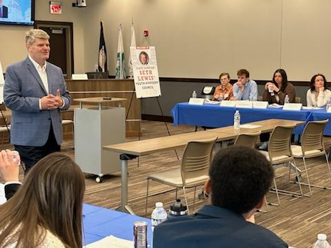 One of the best parts of my job is getting to talk with students about legislative issues important to them.  Was fortunate to speak at two different senator's youth councils this week.  Thank you to <a href="/SenatorLewis24/">Senator Seth Lewis</a> and <a href="/SenatorWilcox/">Senator Craig Wilcox</a>.