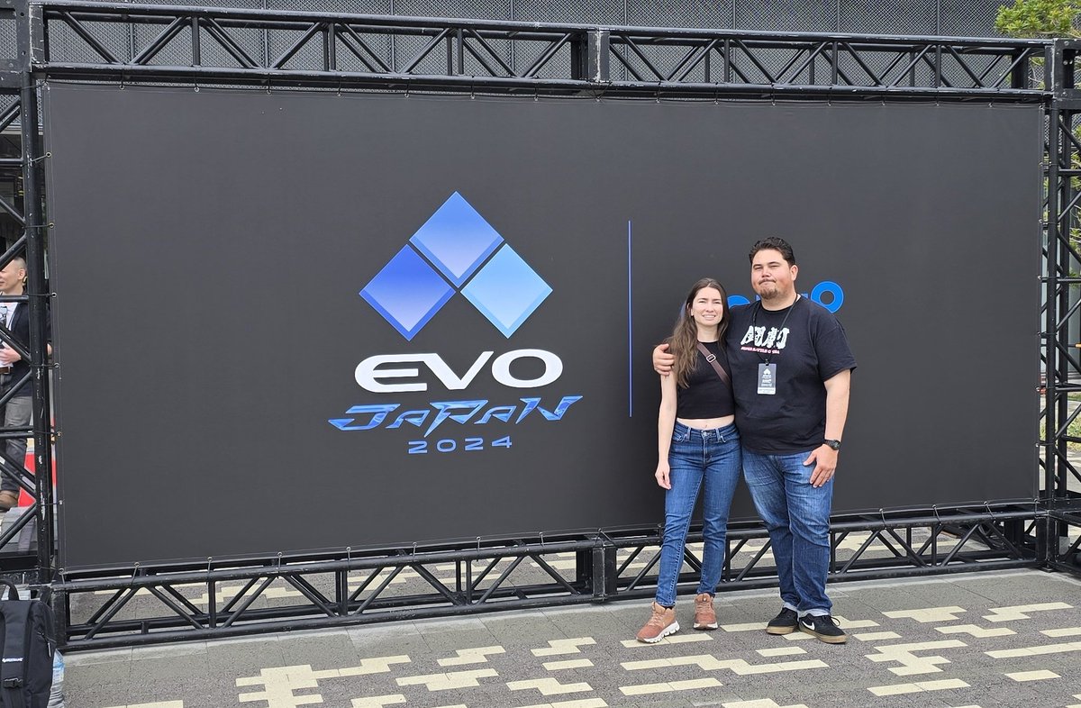 AsukatheGrouch's tweet photo. We out here boiz! #EVOJapan2024 https://t.co/gG8mkFJv4F