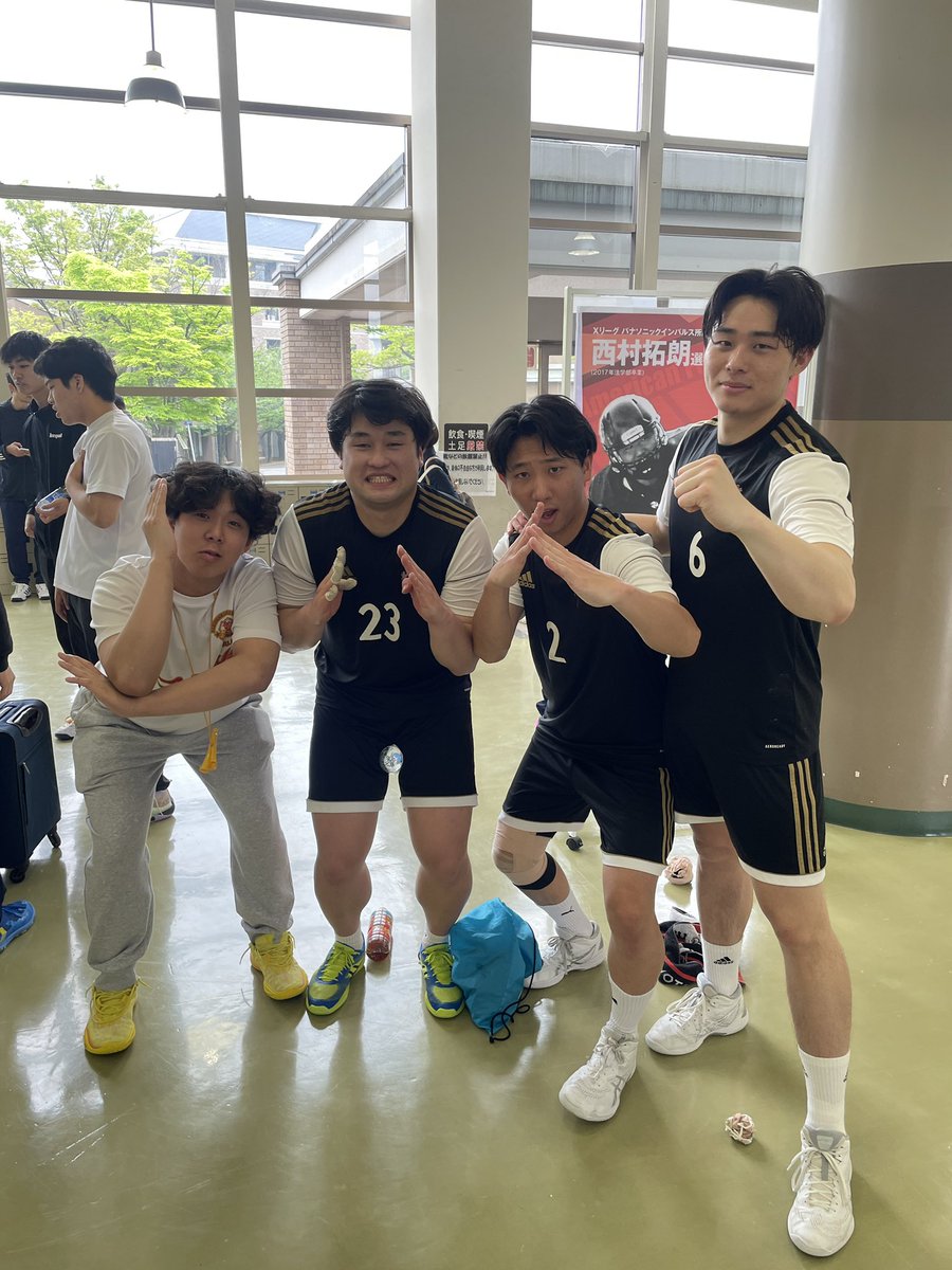OUE_handball's tweet photo. 【試合情報】
2024年度春季リーグ
10:00～VS桃学大
@桃学大

33対21で勝利しました！
応援ありがとうございました！ https://t.co/XBtMxsuuZH