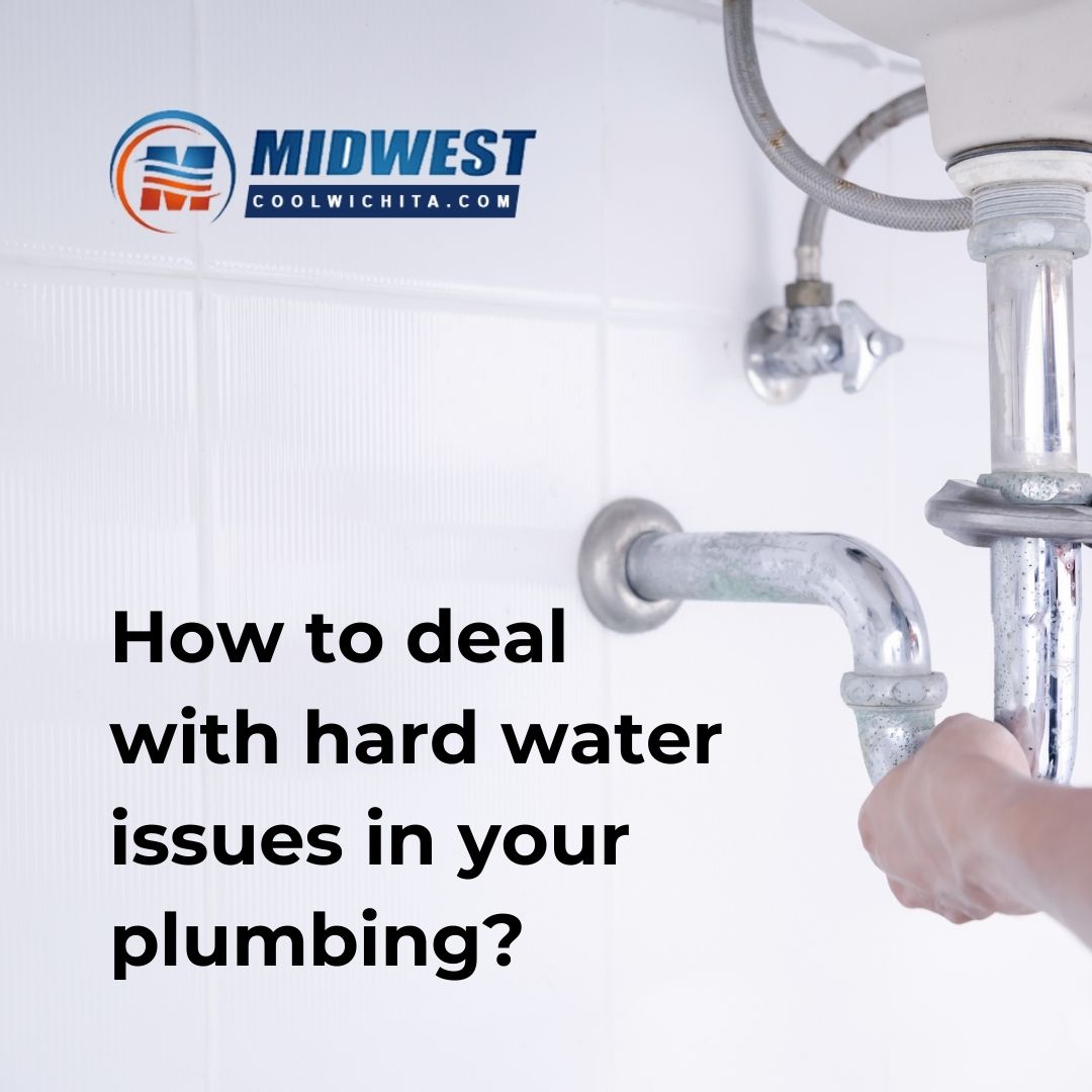 A guide to dealing with hard water: 1. Install a water softener 2. Clean fixtures with vinegar or lemon juice 3. Do whole-house filtration 4. Flush water heater regularly 5. Use products designed for hard water Visit: bit.ly/3uk8N8g #HardWater #MidwestMechanical