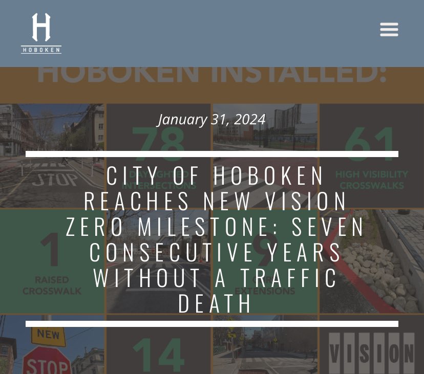 “Getting to zero is impossible…” It’s amazing how confidently some people just throw this out there. Don’t fall for it. These three cities got to zero by cutting speed limits, changing street design, and removing space for cars. It works. #VisionZero