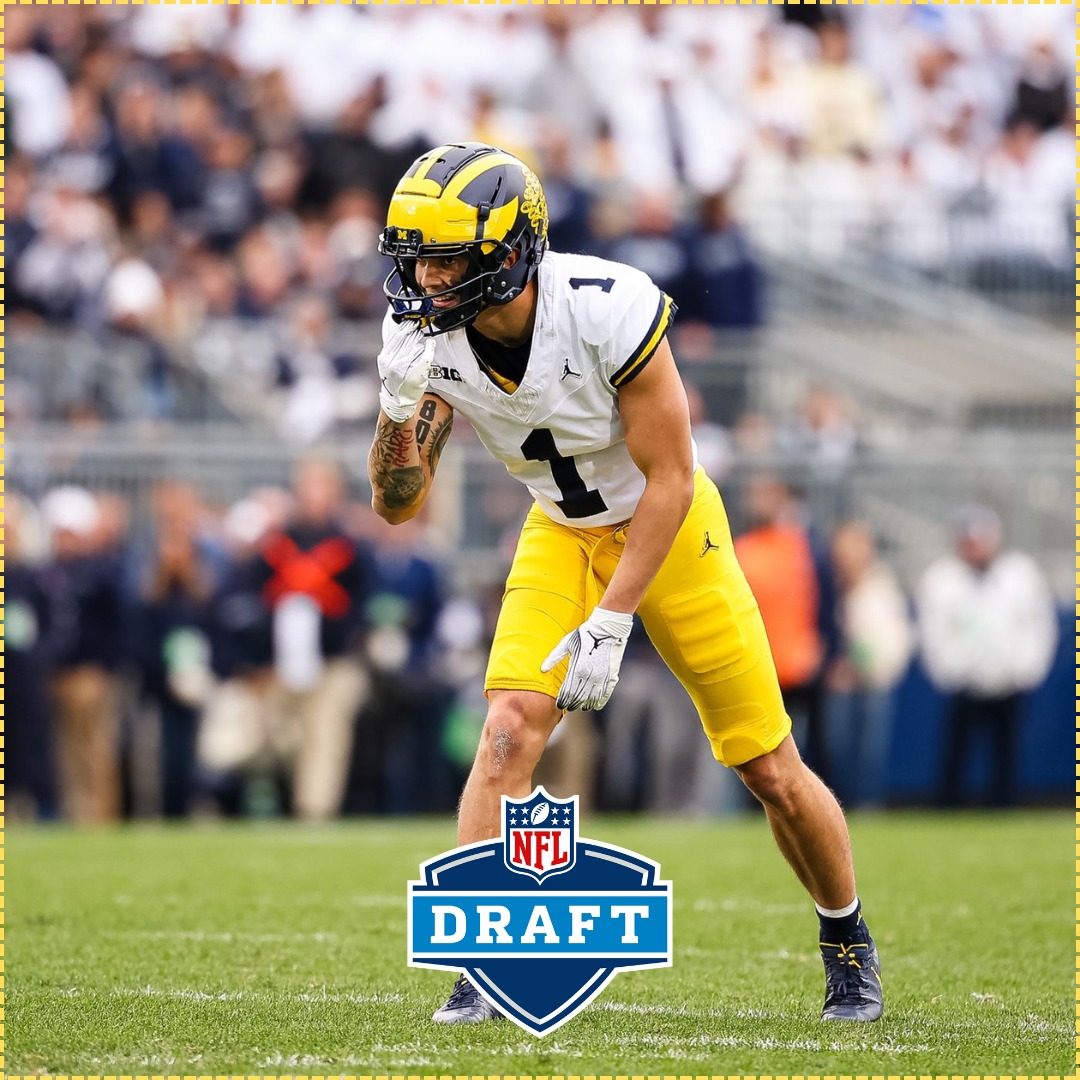 The #Steelers are taking Michigan WR Roman Wilson at No. 84. Pittsburgh knows how to find receivers in Rounds 2 and 3....