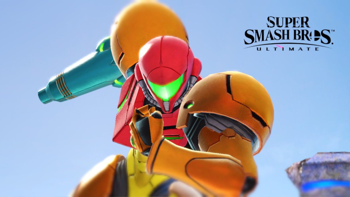 Be strong! #SmashBros #NintendoSwitch #SmashBrosUltimate #Samus