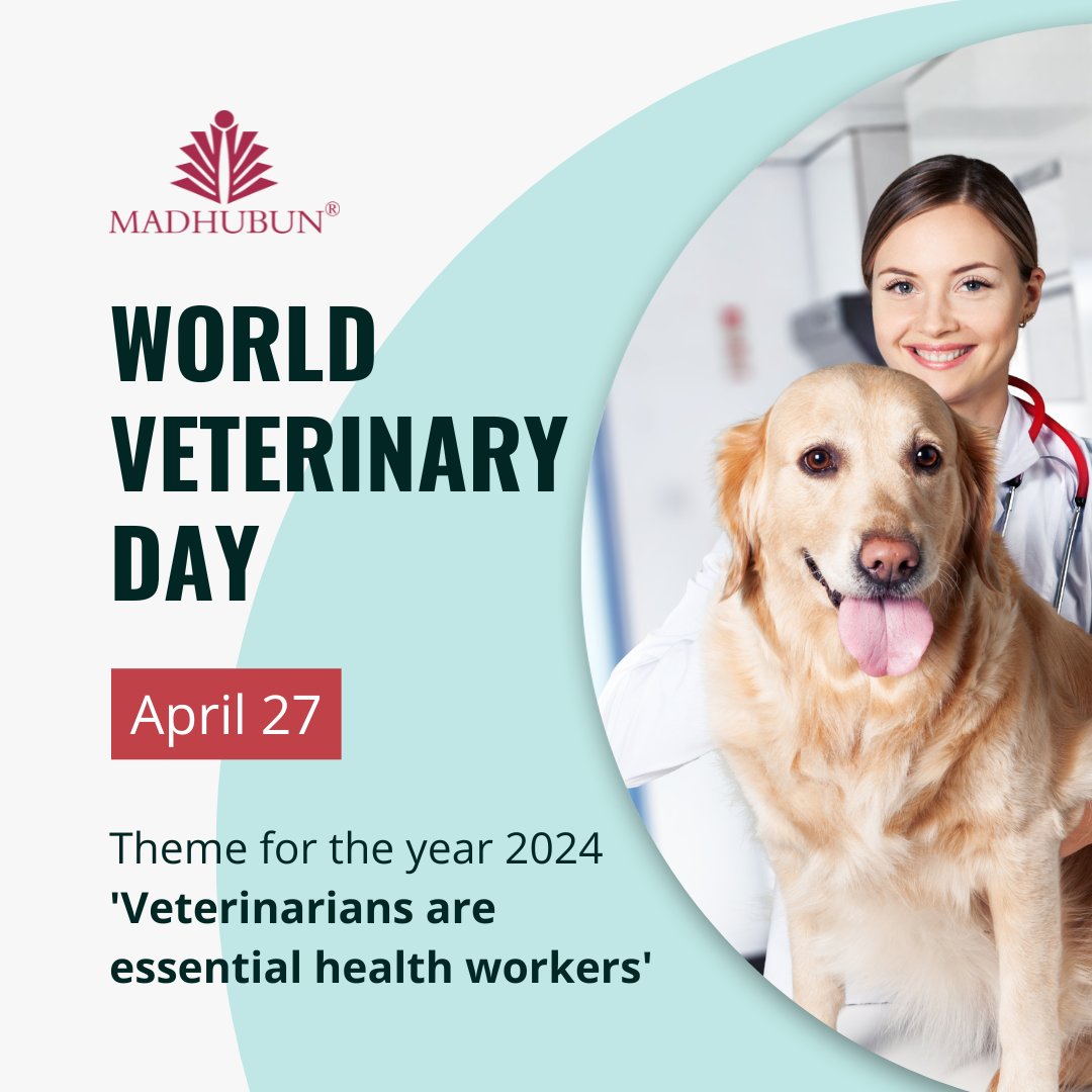On World Veterinary Day, let's take a moment to appreciate the dedication and compassion of our veterinary professionals who tirelessly care for our beloved furry friends.
      
#WorldVeterinaryDay #ThankYouVeterinarians #madhubuneducationalbooks