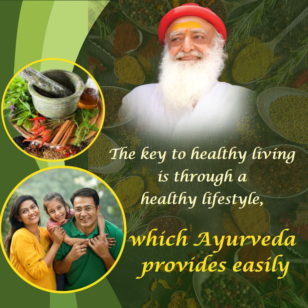 Sant Shri Asharamji Bapu always recommend Ayurvedic method of treatment & calls Ayurved as Treasure Of Health.
The side effects of Ayurved is Zero.
It is like Prakriti Ka Vardaan🤗🤗🌱🌿🪴🌾
Follow #AyurvedaForWellness & for Healthy Living.