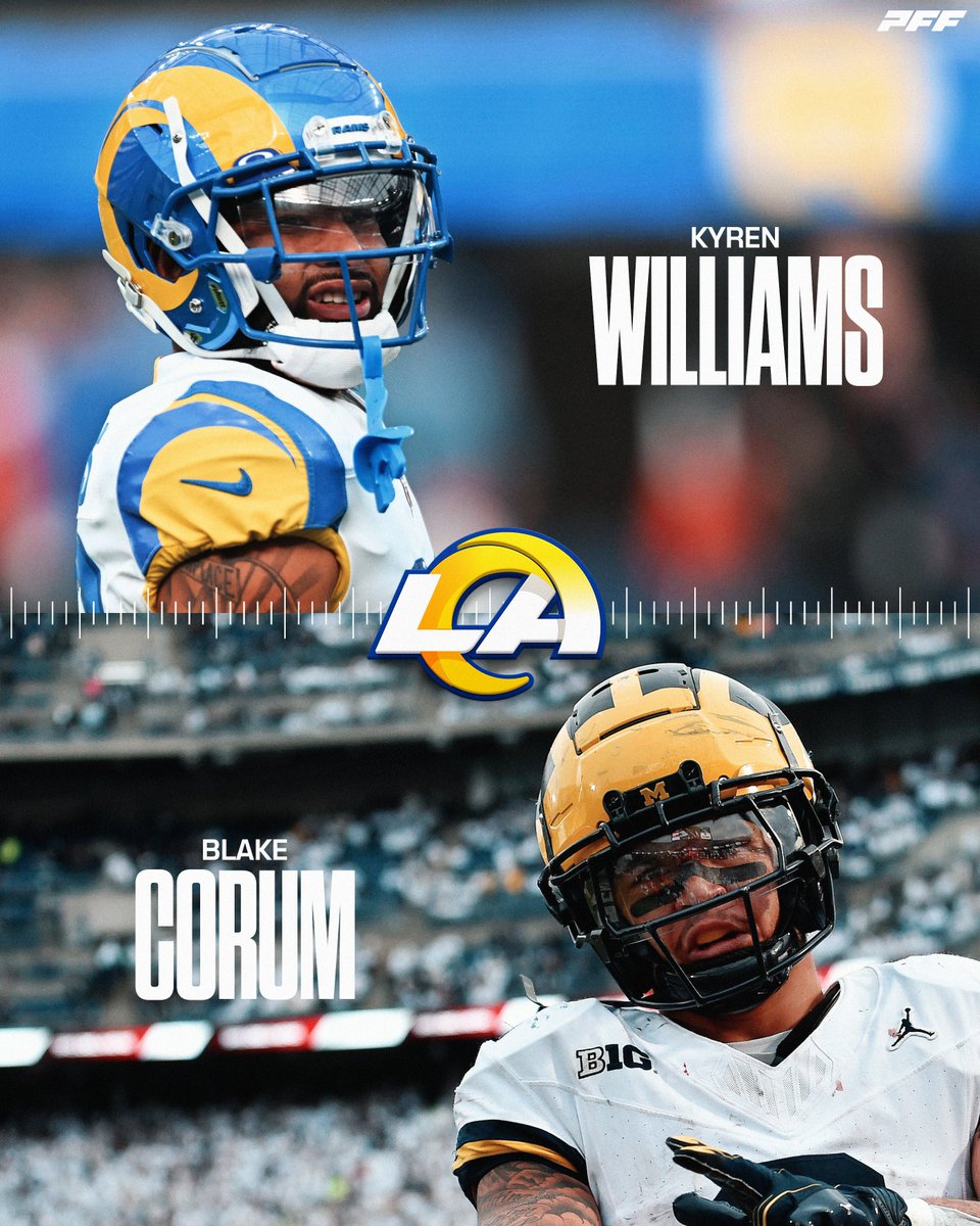 PFF_Fantasy's tweet image. The Rams new 1-2 punch at RB 🥊