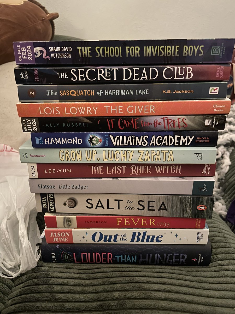 came away from the nttbf with a fat stack of books i don’t have space for