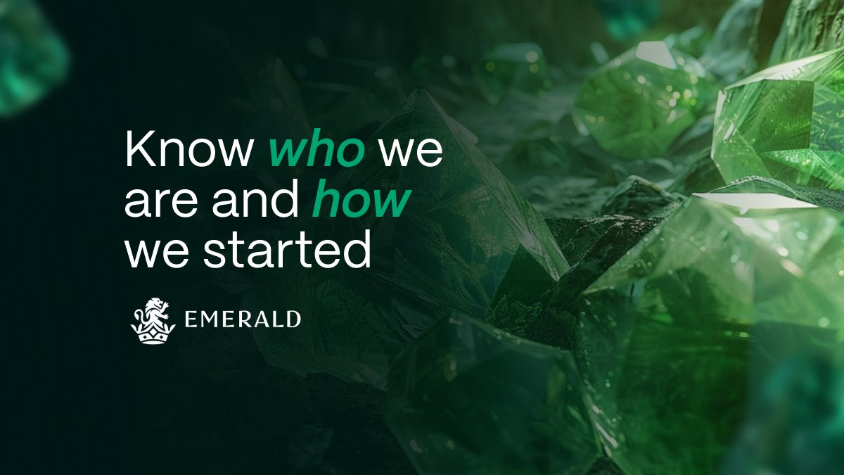 We are now on Medium! Check our new post, where we told our story and #EMERALD very first steps😊🙏🏽 medium.com/@emeraldco/a-l…