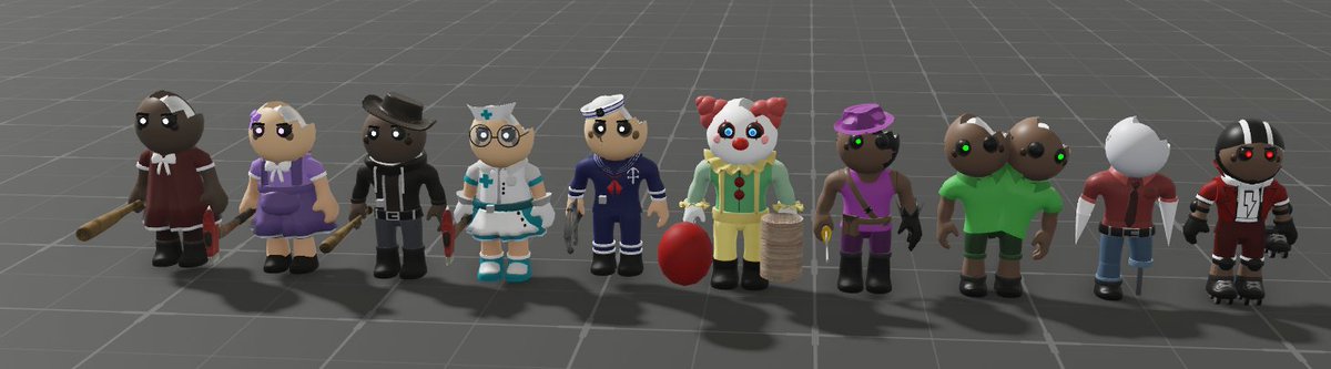 realvoxel's tweet photo. Looking for a skin modeler who is able to replicate this style of skins accurately.

💰 OFFERING 2,500+ ROBUX per model. If you know anybody or believe you'd be great for the spot, let me know in the replies!

Send photos of your best work, too!

#roblox #piggyroblox #piggy https://t.co/mrV9vxyFBr
