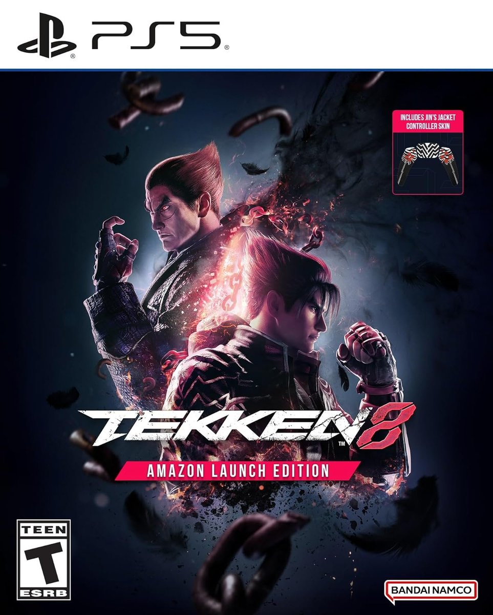 Tekken 8 (PS5/Xbox) w/ Metal Plate is $49.99 at Best Buy: bit.ly/3JAks6X (List Price $69.99) Amazon (Free Controller Skin): amzn.to/3Ugx202 #ad