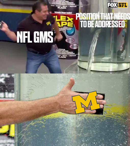 How the NFL draft has been playing out 😅