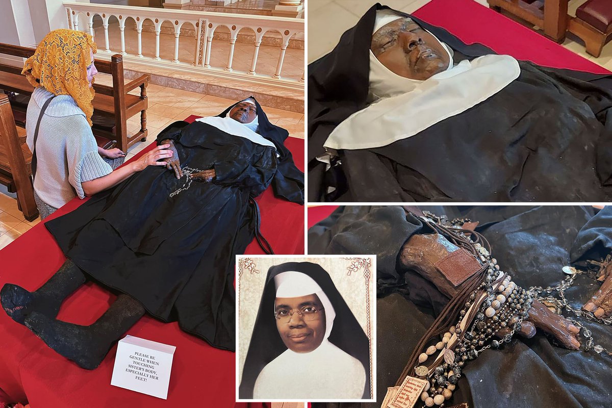 The body of Sister Wilhelmina Lancaster was exhumed to be moved to its final resting place in a monastery chapel, four years after her death in 2019.

When the coffin was opened, inmates of the monastery were stunned to find that Lancaster’s body was intact with almost no signs…