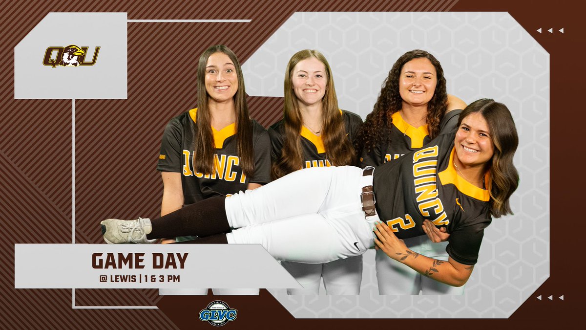 Last one @ Lewis!🥎 🆚 Lewis ⏰ 1 & 3 PM 📍 Romeoville, IL 📺 GLVCSN.com/Lewis