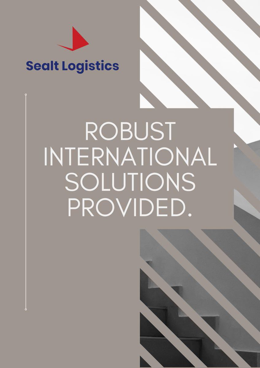 Crafted #trading & #Logistics solutions by #sealt 
#searchforsealt #sealtlogistics #logistics #logisticssolutions #logisticscompany #InternationalTrade #TailoredSolutions #TailoredLogistics #curatedlogistics #GlobalOpportunities #globalshipping #internationallogistics