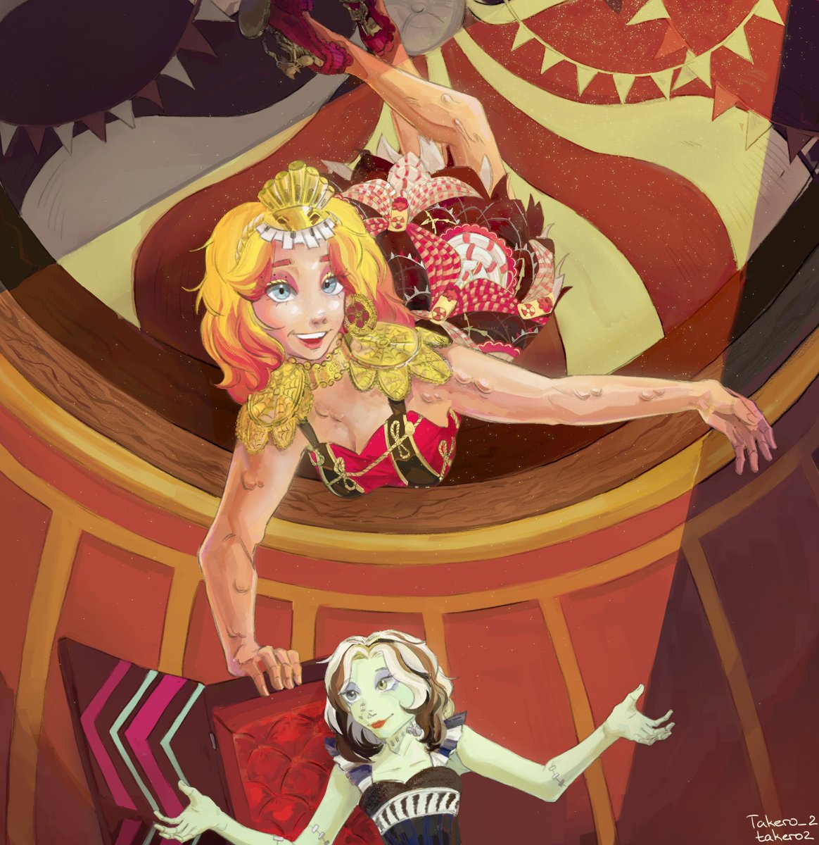 Takero_2's tweet photo. #MonsterHighG1 #MonsterHigh #GooliopeJellington #FrankieStein https://t.co/OWrd3Hd5N2