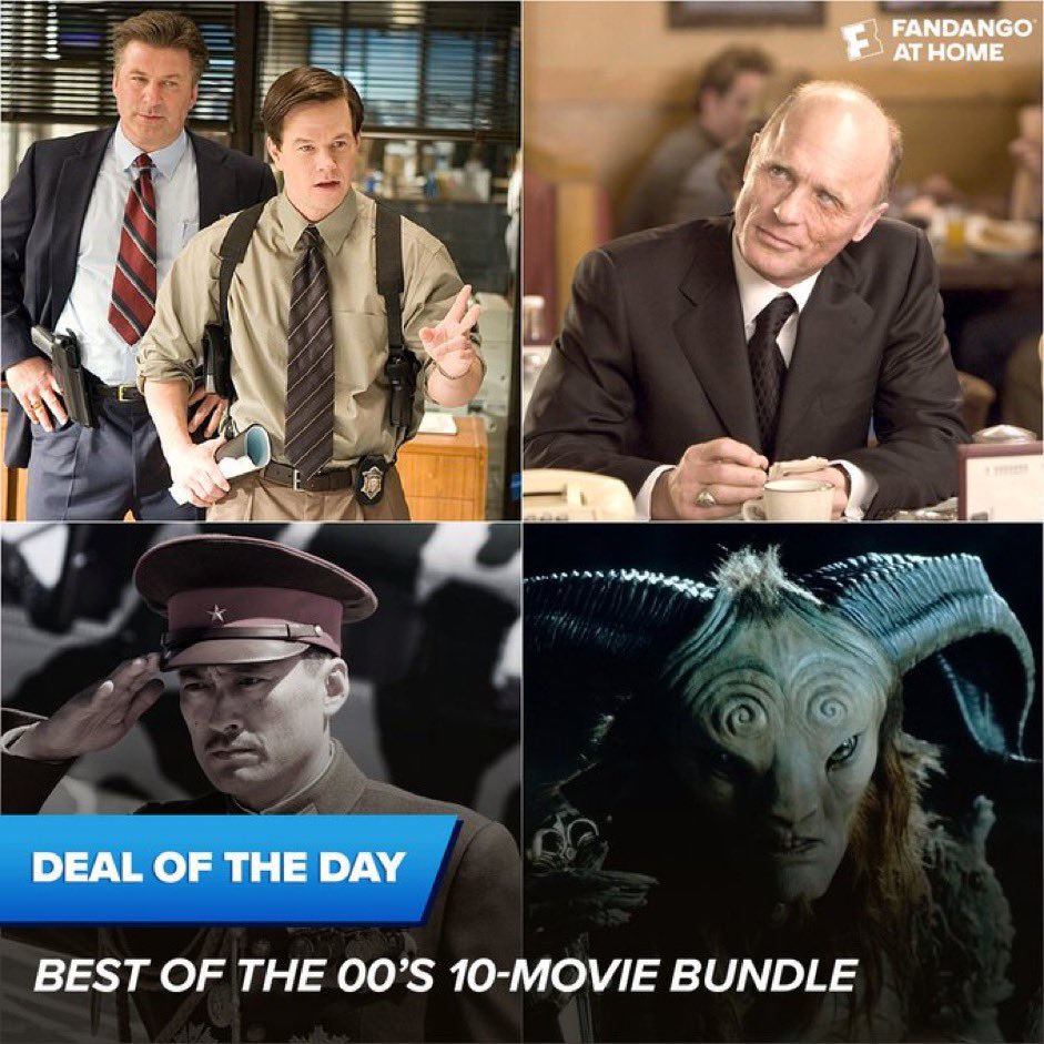 Want 10 great movies for $13? Get the Best of the 00's 10-Movie bundle for just $13. Act fast! It's only available today. #dealoftheday vudu.com/content/browse…