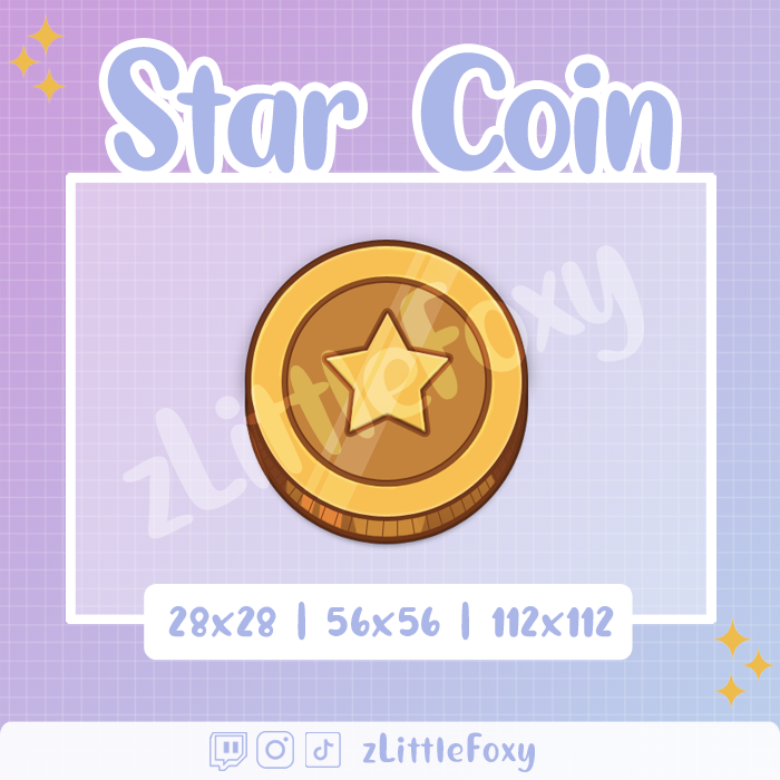 zLittleFoxy's tweet photo. [Star Coin] - Pontos de Canal ou Emote para twitch. 

• Arquivo em .ZIP e nele contém 3 arquivos em PNG (28x | 56x | 112x)  

• Mais informações na DM.

#twitch #layouttwitch #emotetwitch #badges #comissions https://t.co/o4HUqRhgyE
