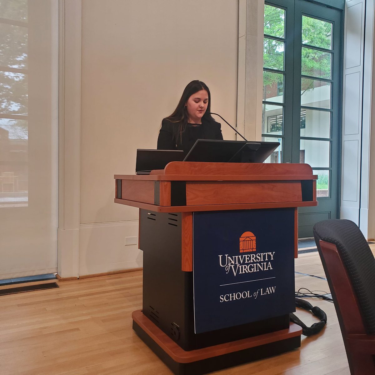 Today I had the chance to channel my inner @RisaGoluboff to say goodbye to the LLM and SJD Class of 2024 at @UVALaw . 
Can’t believe we are so close to the end of this amazing adventure 🧡