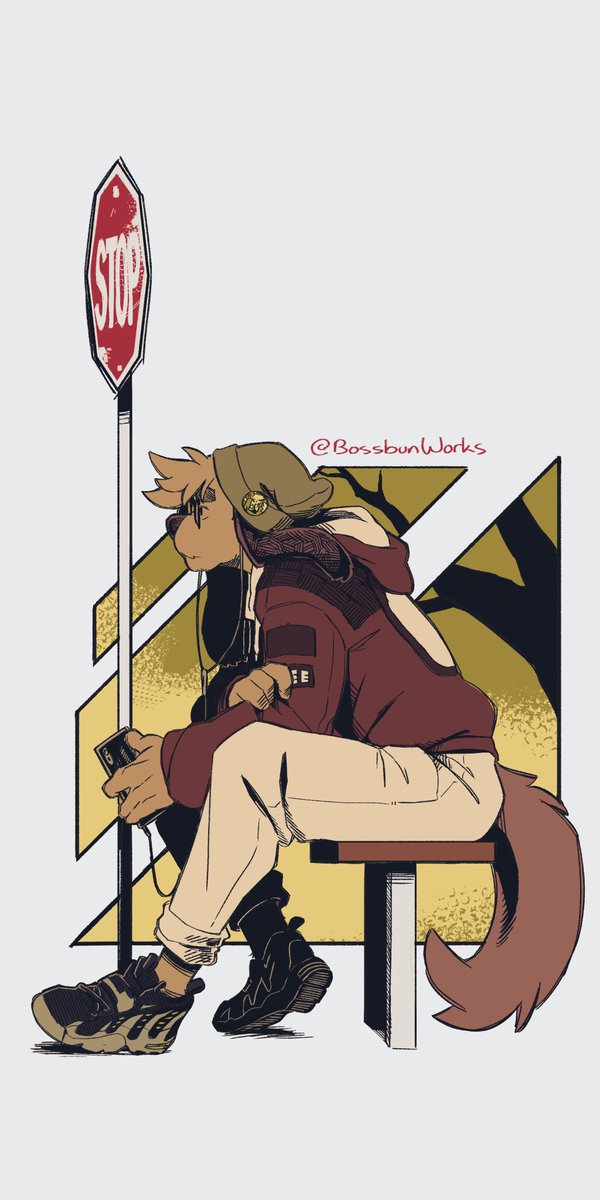 A lil thank you gift for <a href="/N9XXT/">Boofs Mobile || n9x.tel on coolsky</a>

Before y'all say somethin, I'm well aware that drew the stop sign wrong. :)