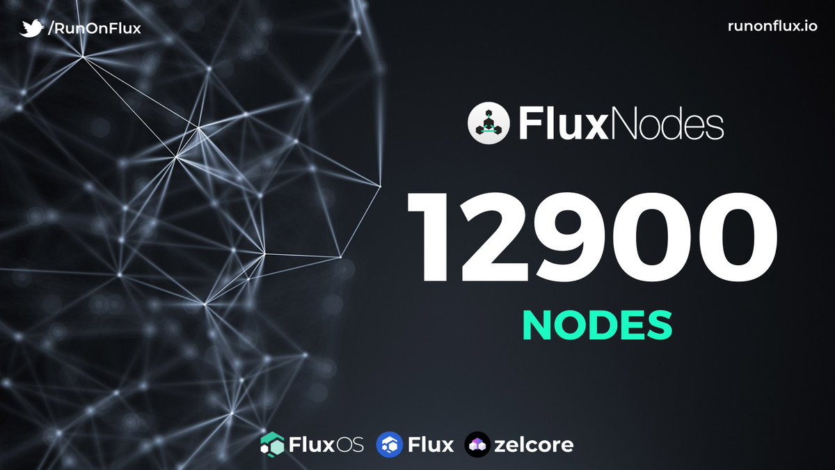 In the $Flux ecosystem, your app will be truly decentralized thanks to more than 12k running nodes. Also remember that you will have 3 persistent instances on the network. ➡️ home.runonflux.io/dashboard/over… #DePIN #Cloud #Dapps #WebHosting #Flux