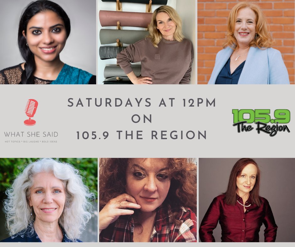 1059TheRegion's tweet photo. Today at noon on @WhatSheSaidTalk:
🛑Human trafficking &amp; the online sexual exploitation of children @IJMCanada
🍿Recommendations from @annebrodie
📖"The Call is Coming from Inside the House" author @allallyally
💡Optimizing your living spaces
🌊Importance of marine conservation https://t.co/14NegIp4Pl