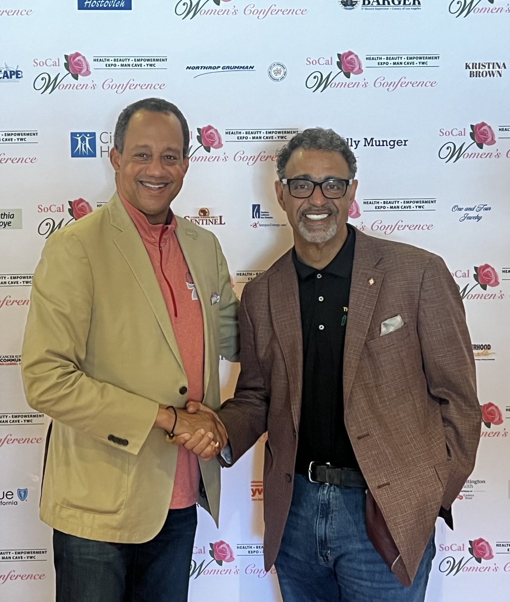 ⁦@BCrusade⁩ supports Danny Bakewell, Jr, 2024 Chair of The Hon. John J. Kennedy Man Cave of The SoCal Women’s Conference at The Westin Pasadena. The Man Cave featured speakers who directly discussed men’s health and wellness issues.#MENSHEALTH #LENAKENNEDY #LASENTINEL
