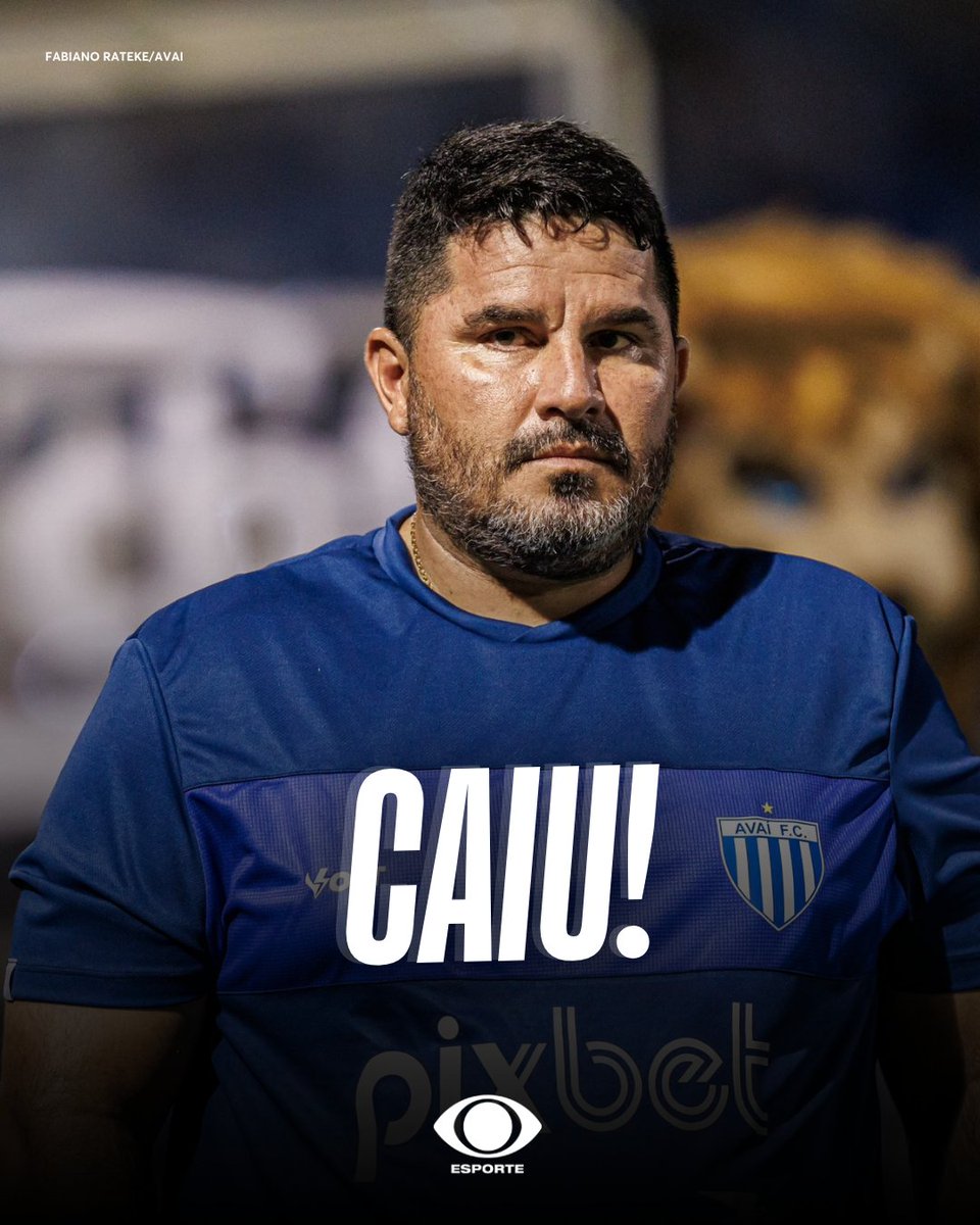 FIM DA LINHA!❌ Eduardo Barroca não é mais o técnico do Avaí. O time catarinense perdeu para o Santos nesta sexta-feira (26), por 2 a 0, em casa, e anunciou a mudança de comando logo depois. O treinador havia iniciado a segunda passagem pelo Leão em julho do ano passado.…