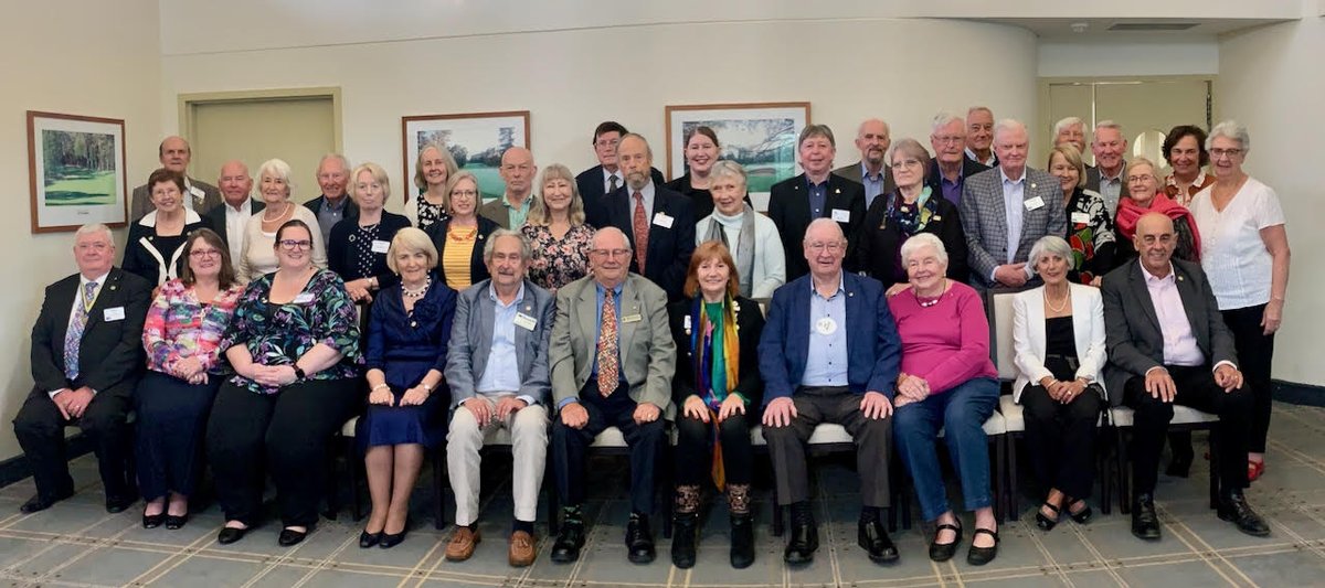 Happy 30th birthday to the #Rotary Club of Canberra Sunrise! It was wonderful to come together with past and present Club members earlier this month to celebrate thirty years of service and friendship.