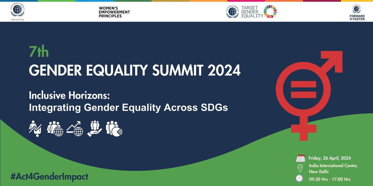 @GCNIndia #7thGenderEqualitySummit 2024! over 500+ participants, 25+ speakers, came together to discuss gender equality & inclusivity. 

@ReNewCorp @abwci_global @ttcglocal 

#UNGCNI #ForwardFaster2030 #GES2024 #Act4GenderImpact