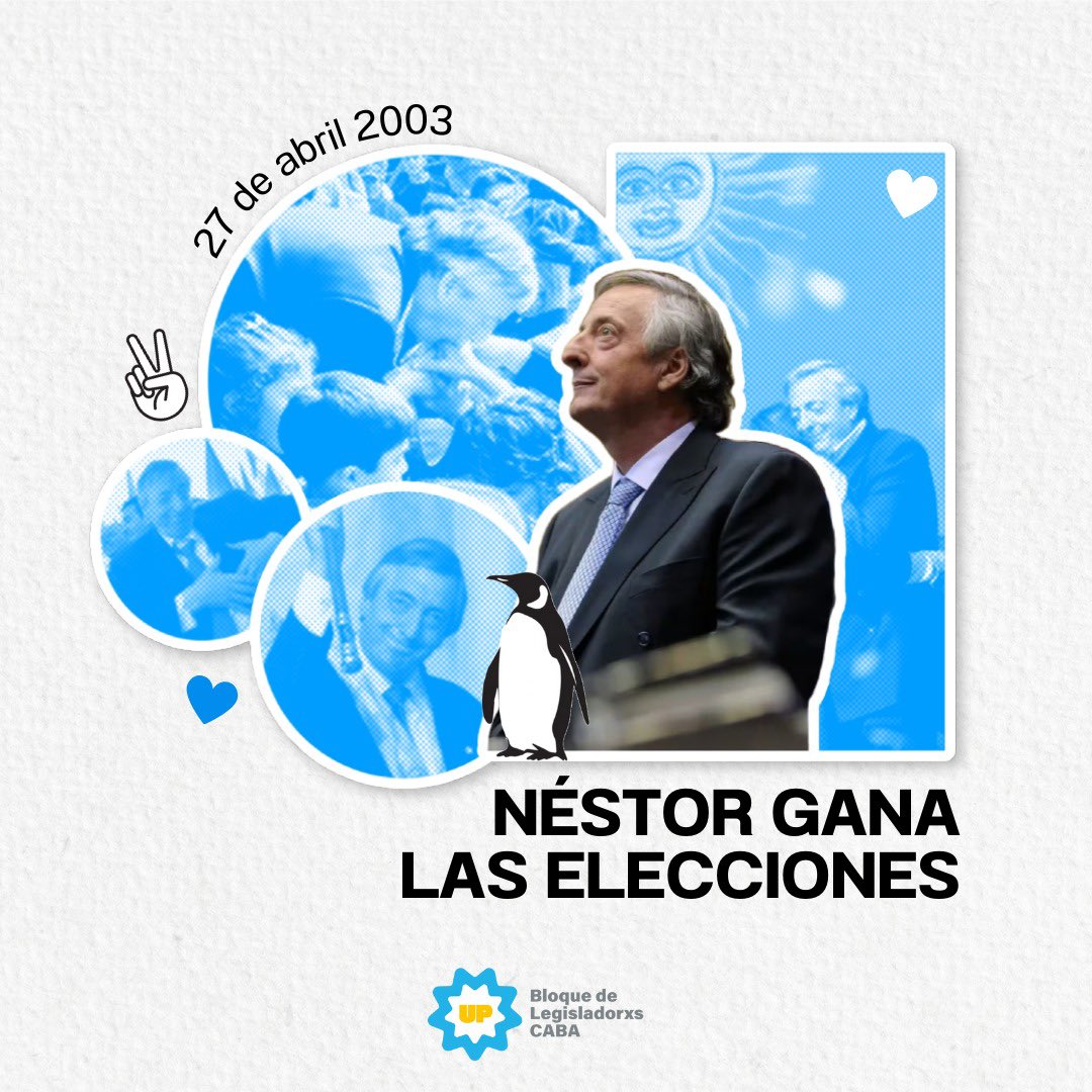 A 21 años de aquel 27 de octubre que cambió el rumbo de nuestra historia para siempre. 🐧🤍