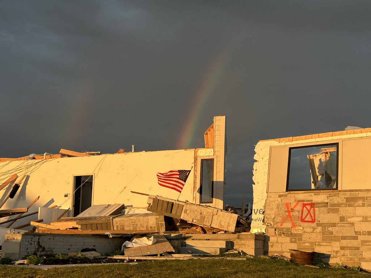 Pray for Nebraskans &amp; Iowans tonight. A long road ahead for so many 🙏